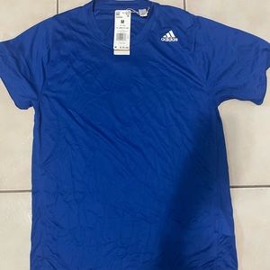 Adidas blue training shirt